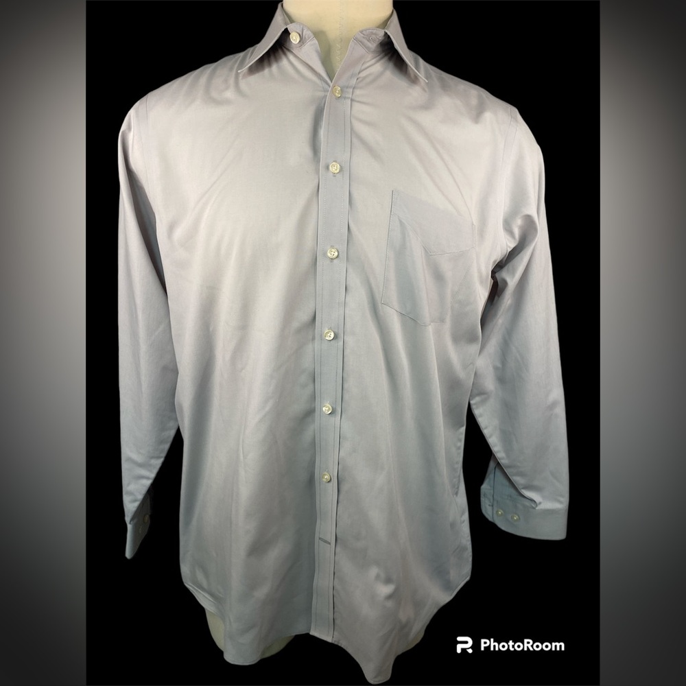 Stafford Long Sleeve Button Up Shirt Men’s 16 1/2 / 34-35
